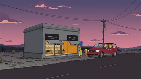 prada marfa simpsons|prada marfa in texas.